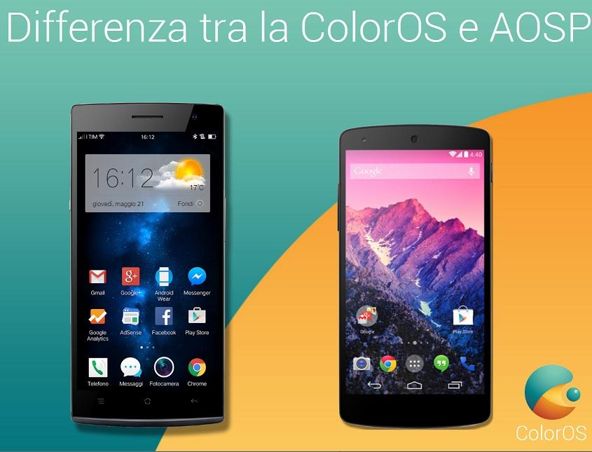 ColorOS vs Android AOSP