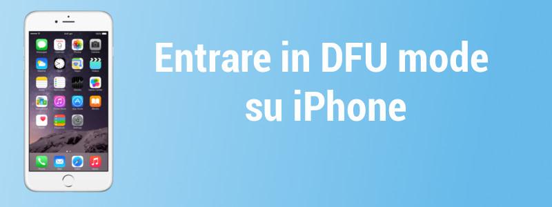 DFU Mode iPhone