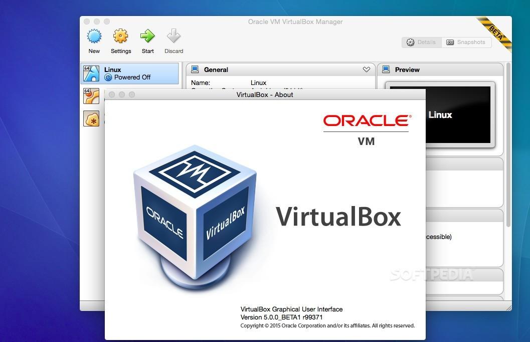 VirtualBox 5.0