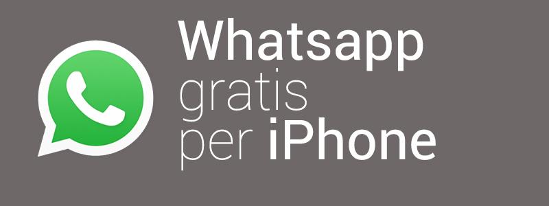 WhatsApp gratis iPhone