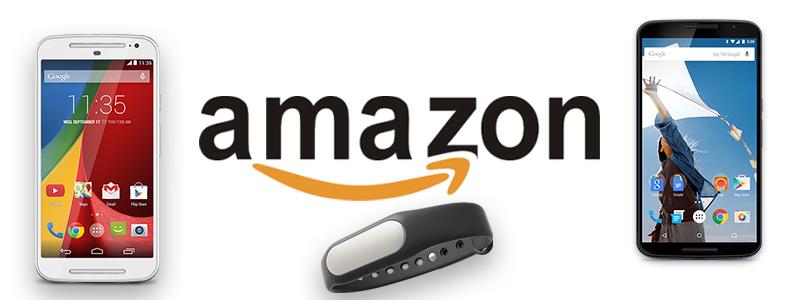 Nexus 6 Moto G 4G Xiaomi Mi Band Amazon offerte