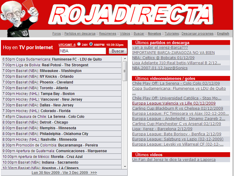 rojadirecta