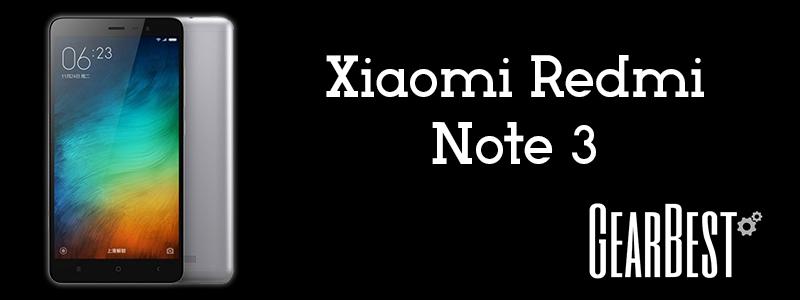 Offerta Xiaomi Redmi Note 3 GearBest