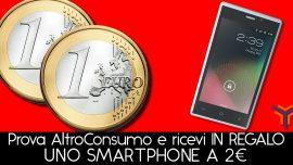 Smartphone Altroconsumo 2 euro