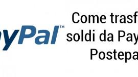 Trasferire soldi da PayPal a Postepay