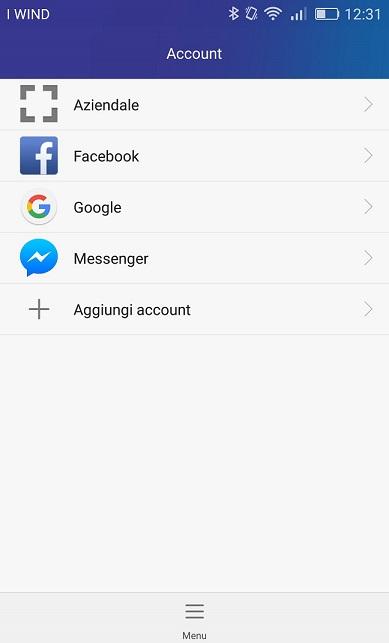 Account Google Android