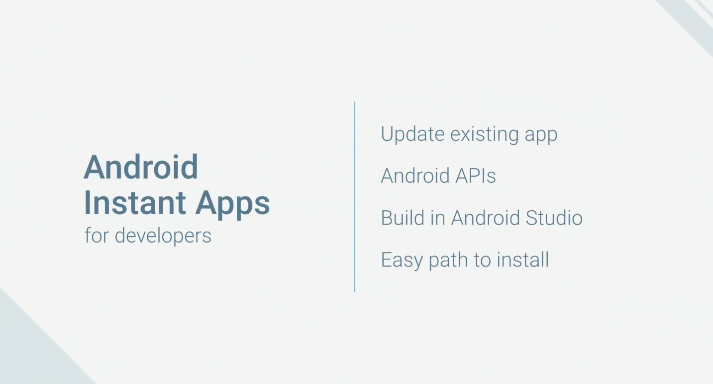 Android Instant Apps