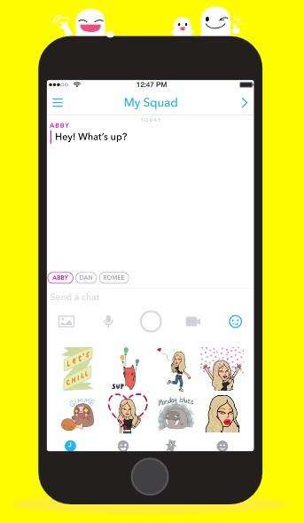 Chat Snapchat