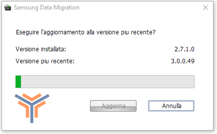 Eseguire aggiornamento SSD