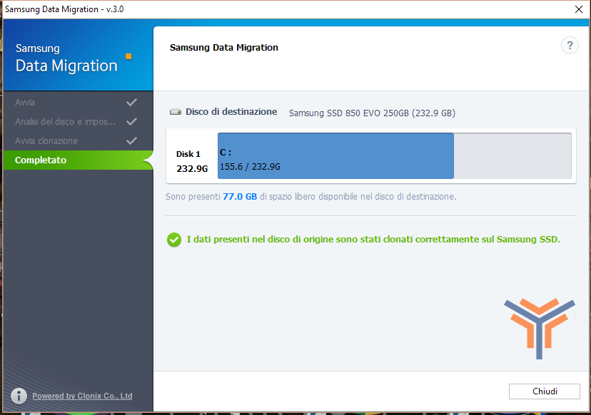 Samsung Data Migration SSD