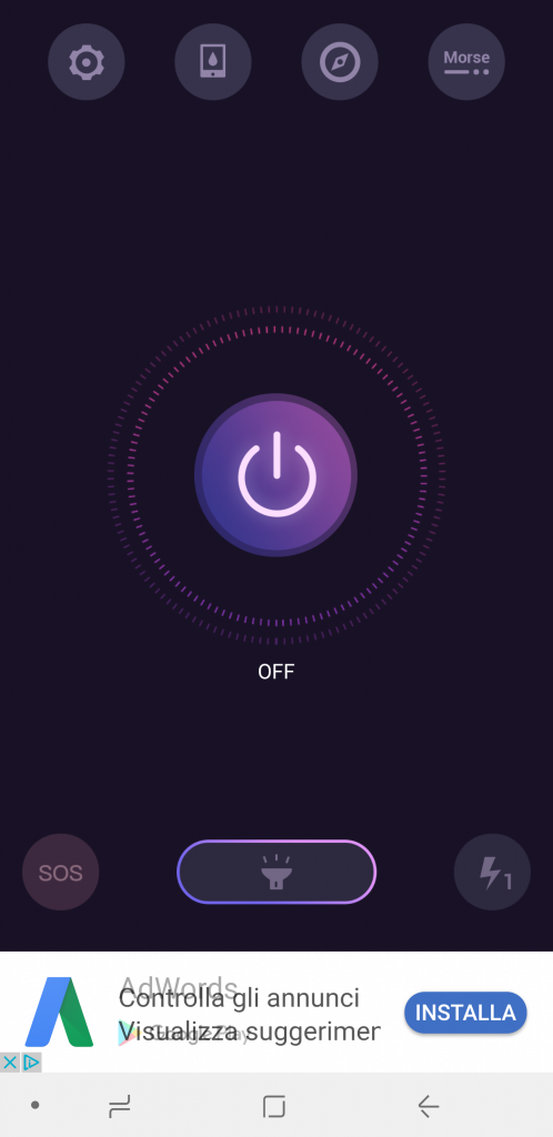 Torcia elettrica per Android