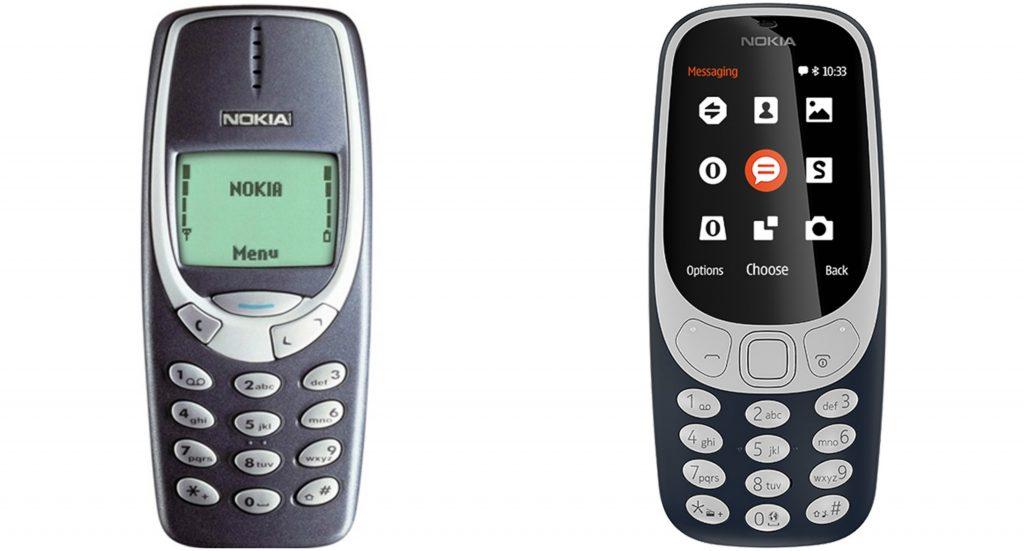 Nokia 3310 vs Nokia 3310 2017