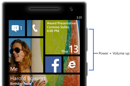 Windows Phone Screenshot