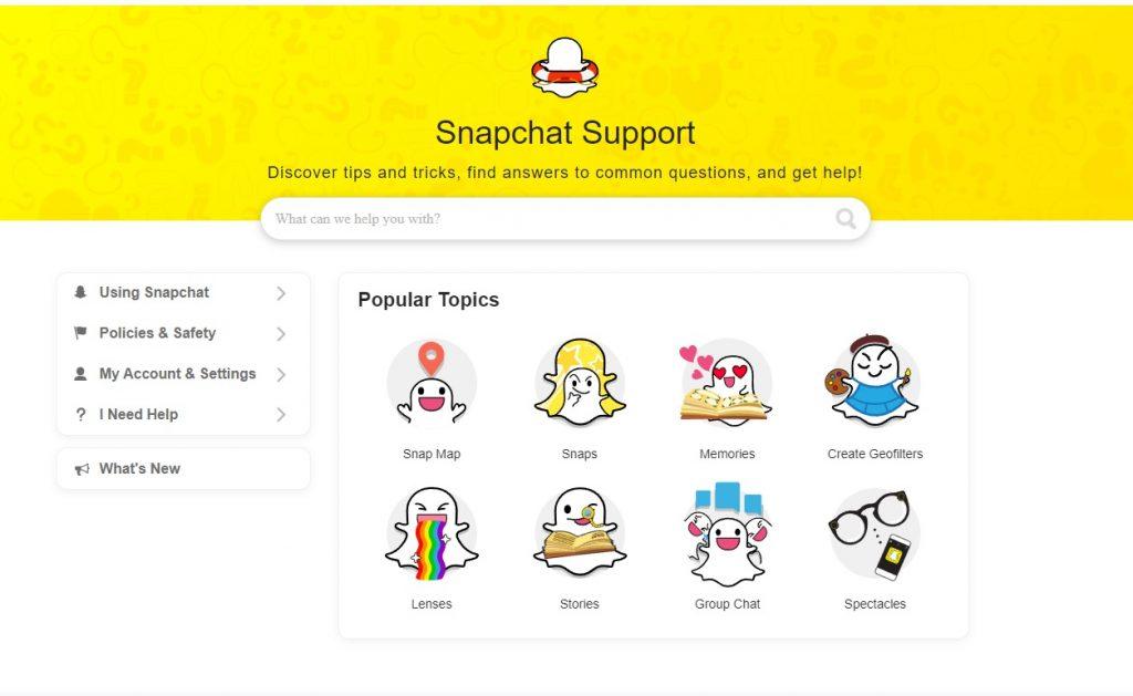 Come eliminare account Snapchat la guida