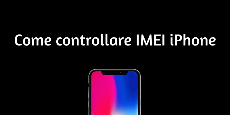 controllo imei iphone