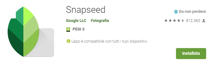Snapseed Android