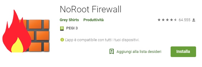 Noroot Firewall Ad block Android