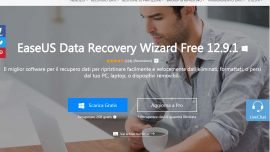 Recupero dati PC Windows EaseUS